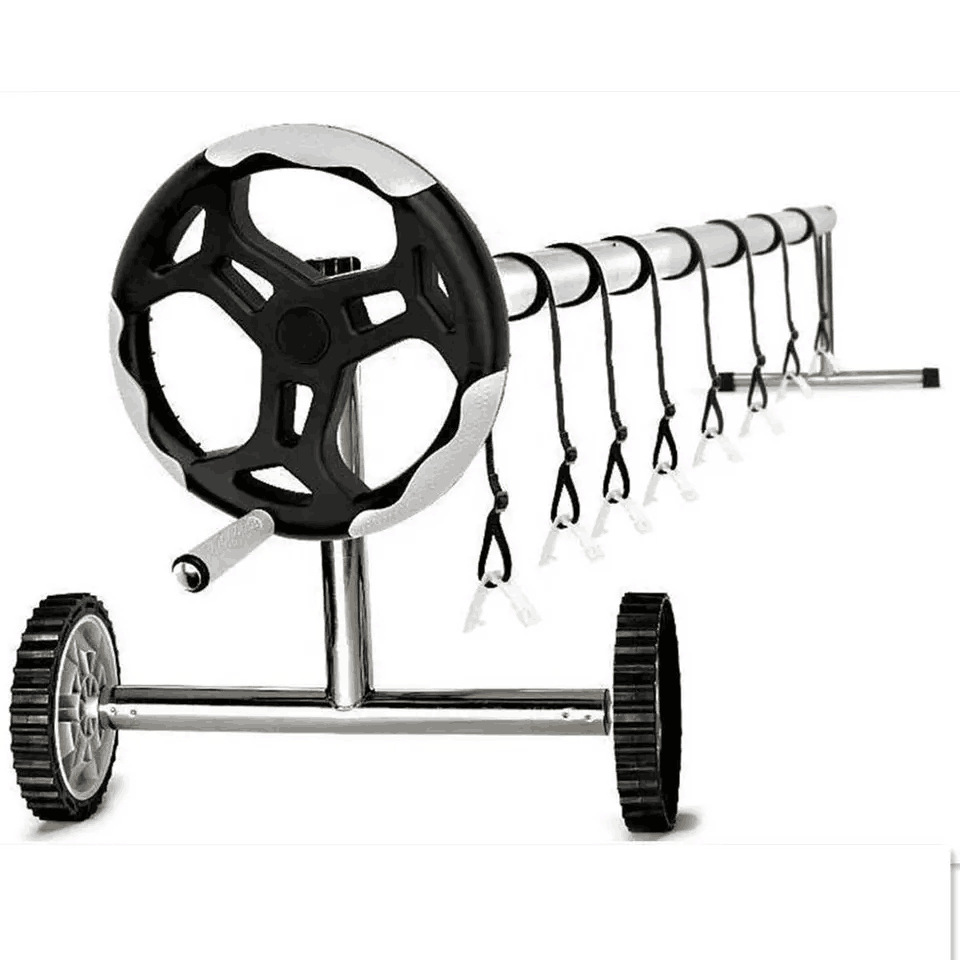 Mejor sistema de Aufroll en movimiento Solar y PoolPlanen Pool Aufroller de 3m de longitud 5,70 m WitterungsBestandiges Material Company - Virpol